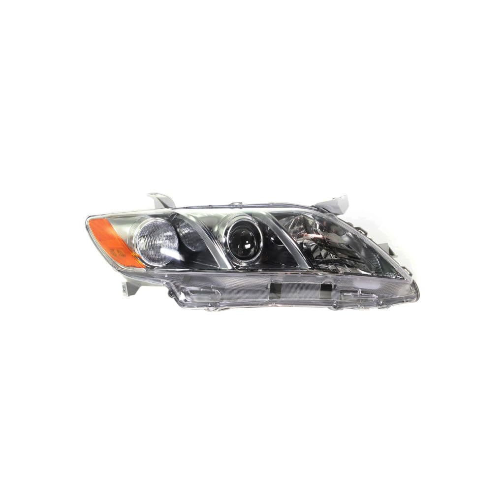 Toyota Camry 2007-2009 Headlights Driver And Passenger Side Pair Clear Lens U683929