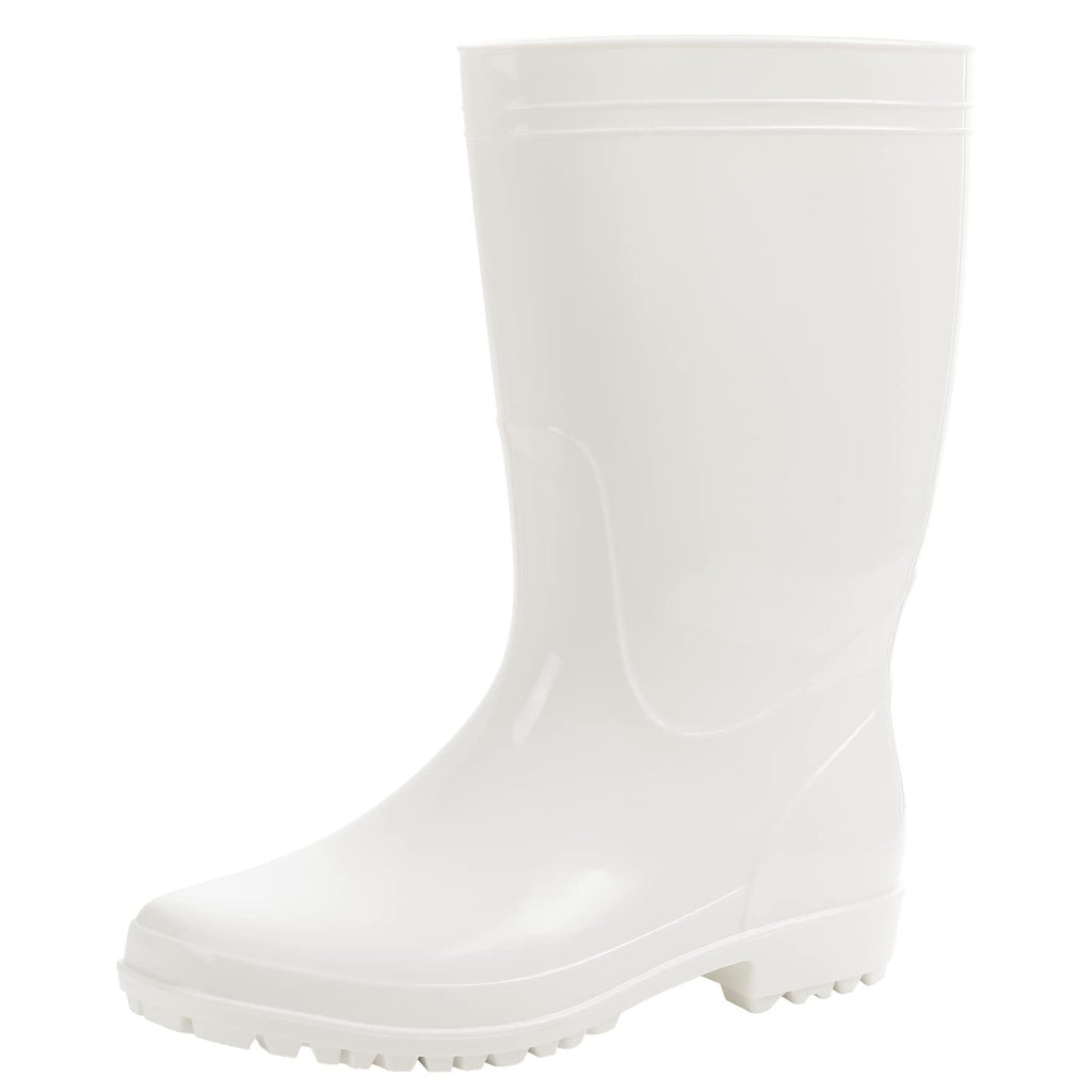 Mid-Calf Waterproof Anti-Slip Rubber Boots Q60430