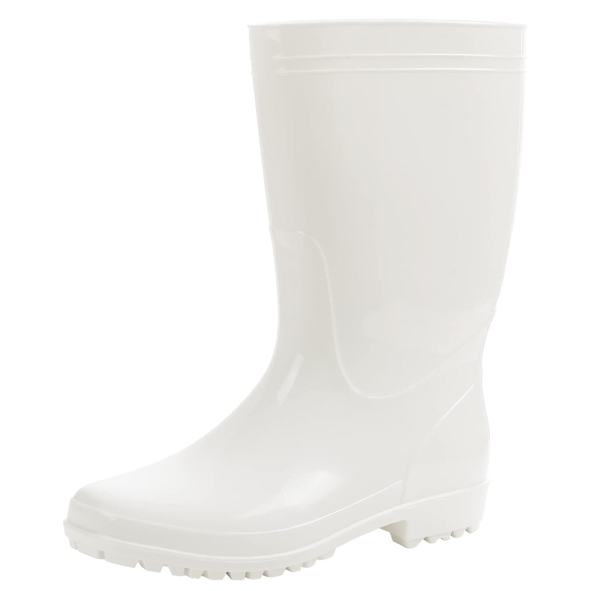 Mid-Calf Waterproof Anti-Slip Rubber Boots Q60430
