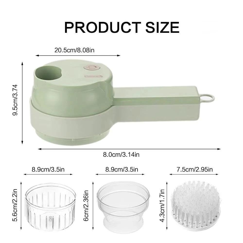 4 In 1 Portable Electric Vegetable Chopper R680