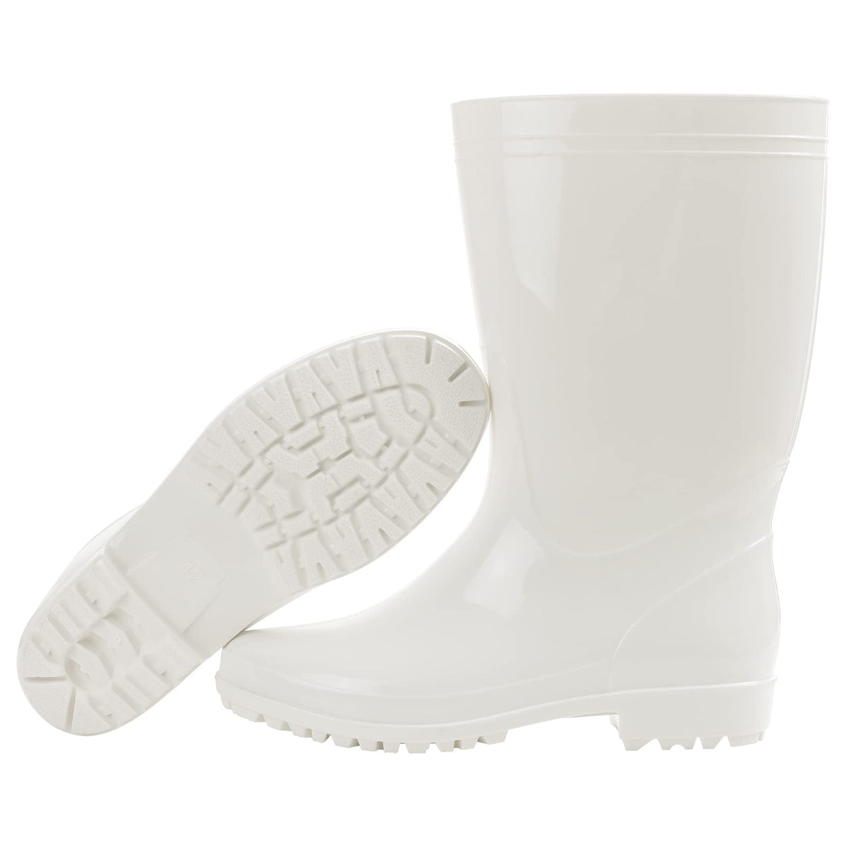 Mid-Calf Waterproof Anti-Slip Rubber Boots Q60430