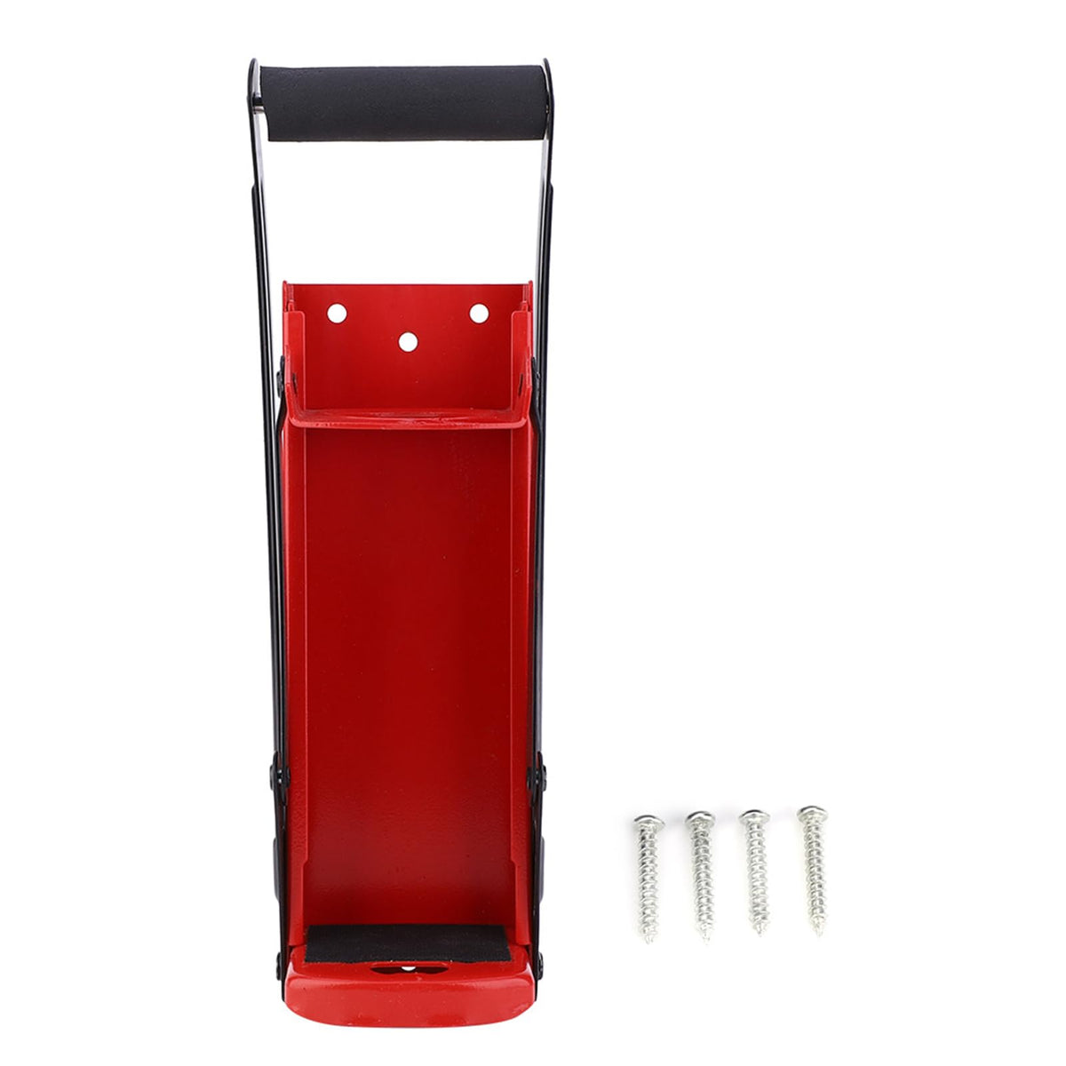 Steel Can Crusher 500ML Red with Rubber Handle V101