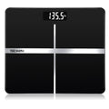 Black Digital Bathroom Scale with Backlit Display M971655