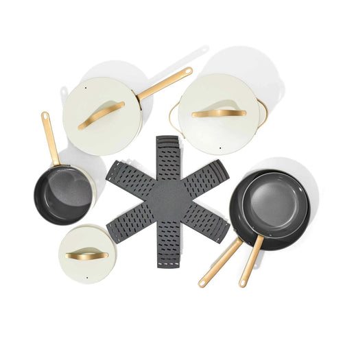 12pc Ceramic Non-Stick Cookware Set A206