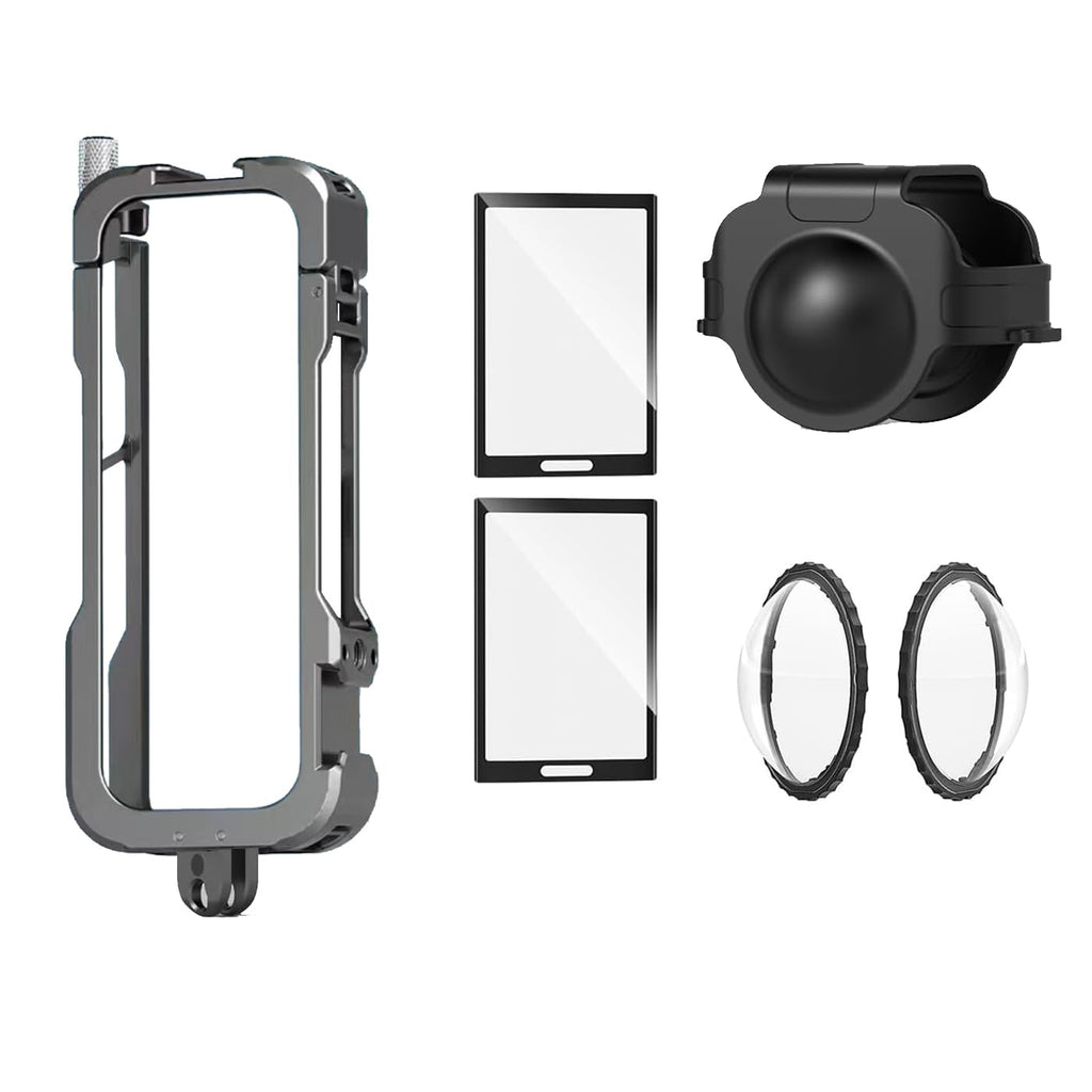 Aluminum Frame Cage Case Lens Guards Screen Protector Camera Accessories Kit S6248