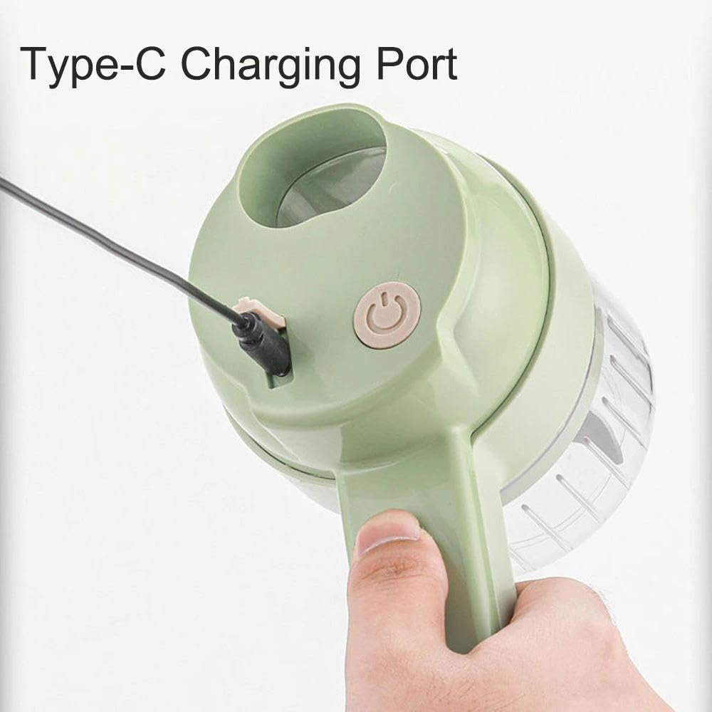 4 In 1 Portable Electric Vegetable Chopper R680