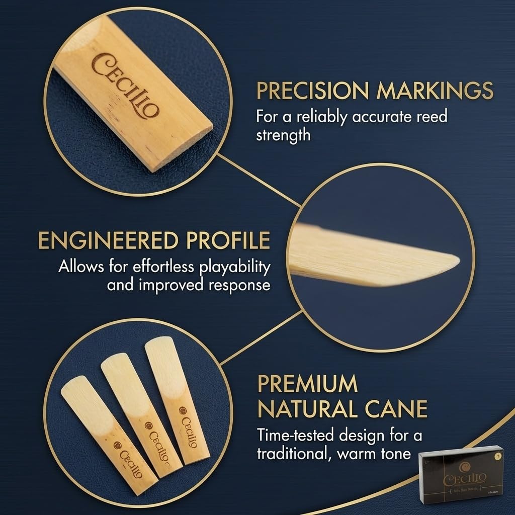 Alto Saxophone Reeds 2.0, 10 Pack Z1997
