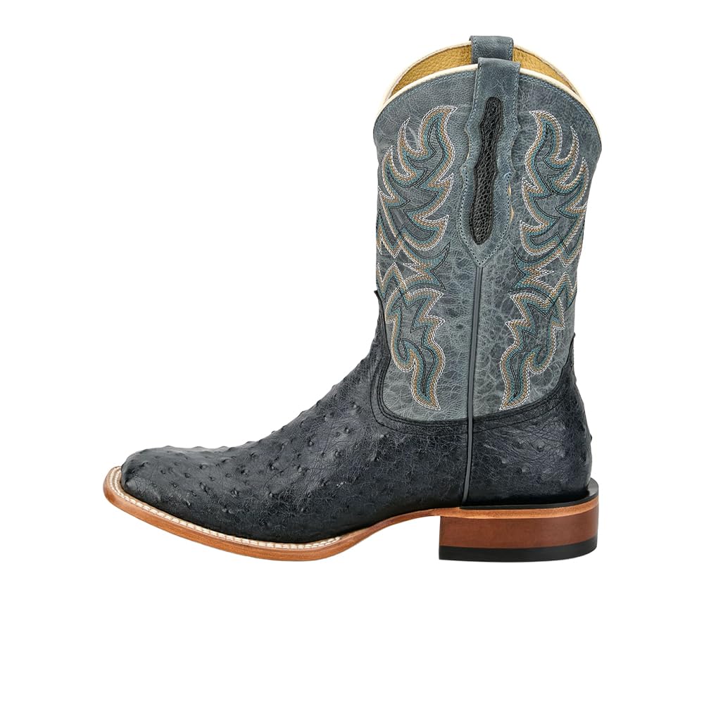 Grey Ostrich Western Boot J7118
