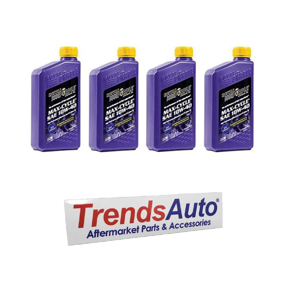 10W-40 High Performance Motor Oil 1 Quart Bottles Y524413