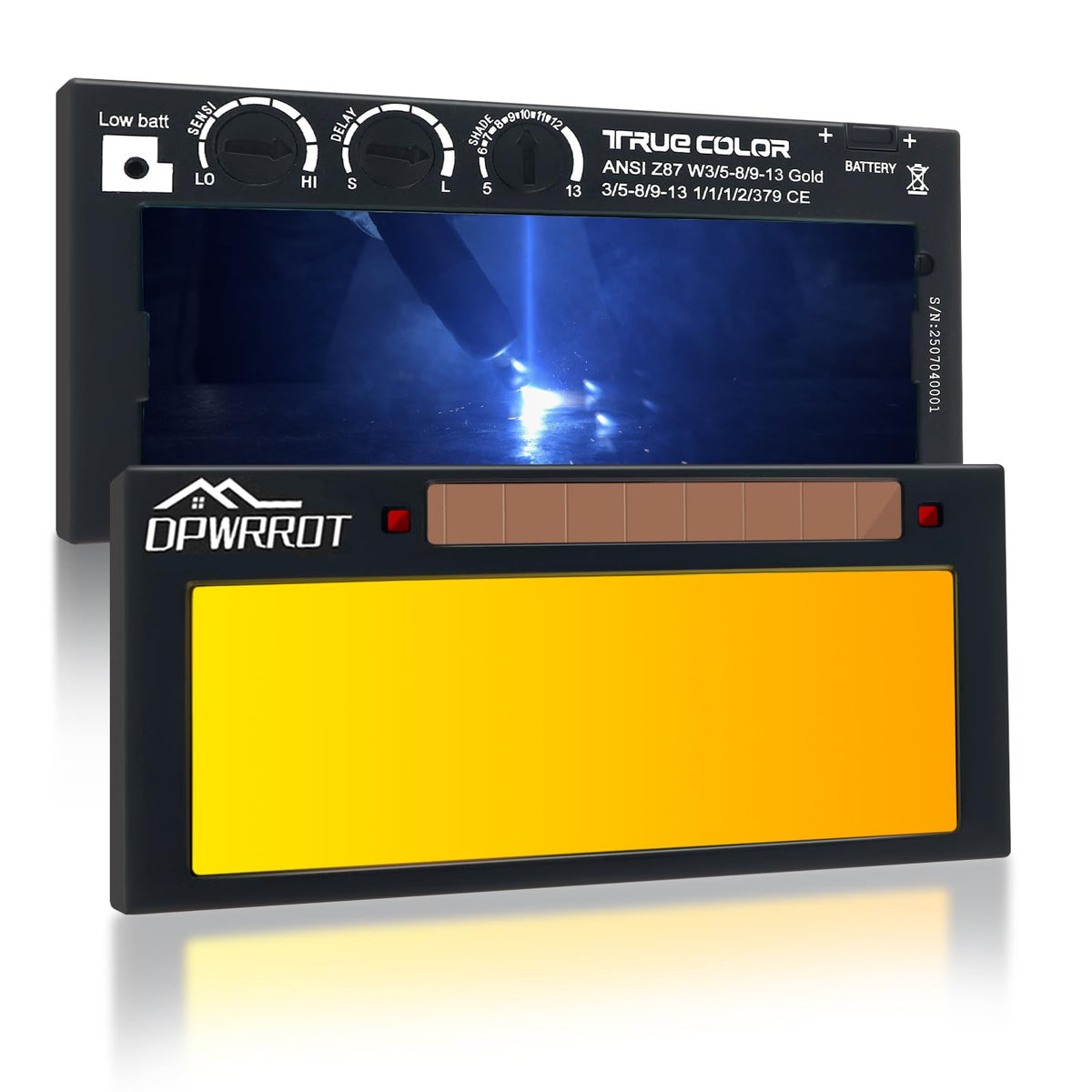 Auto Darkening Welding Lens Shade 5-13 E697487