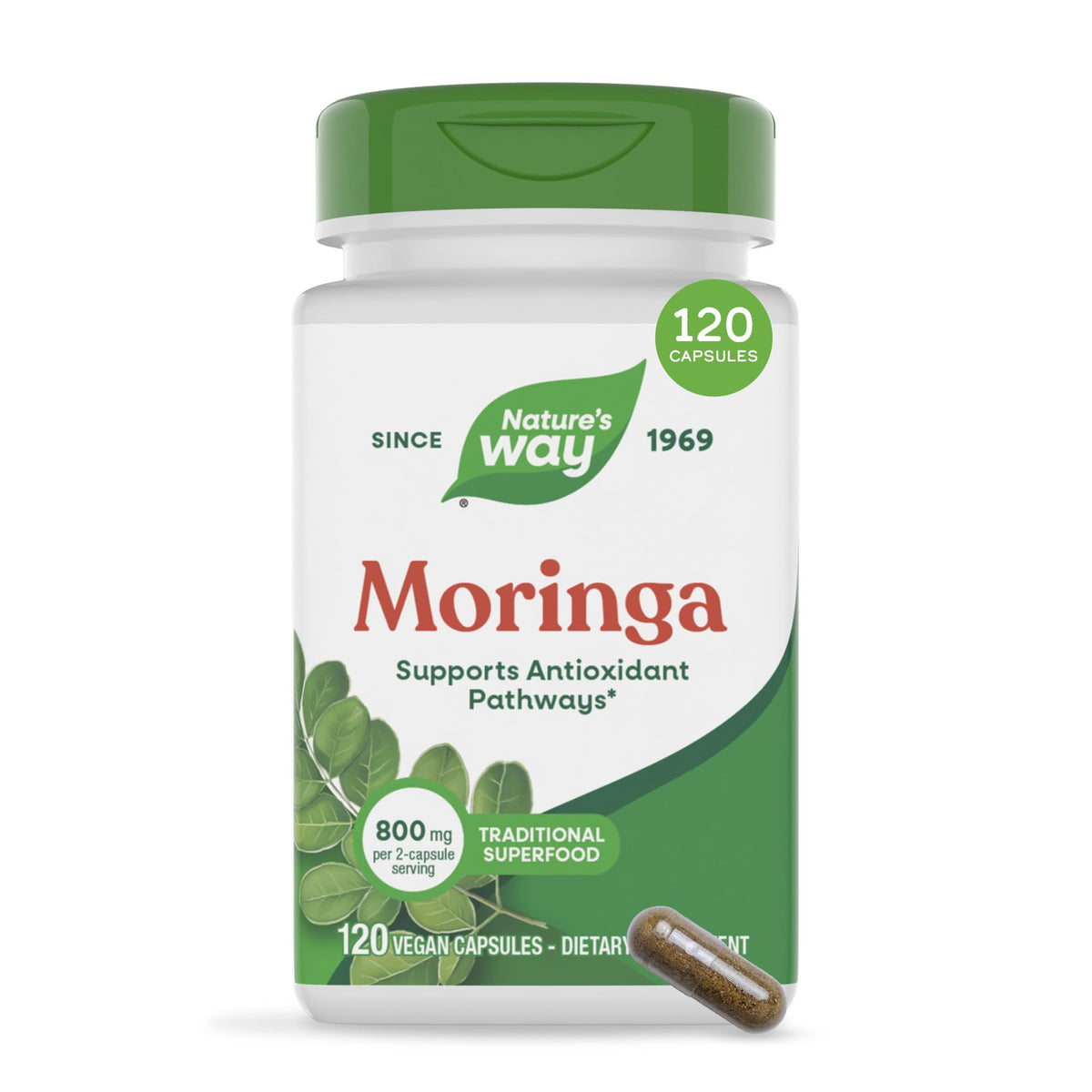 Moringa Leaf 800 mg 120 ct Z893743