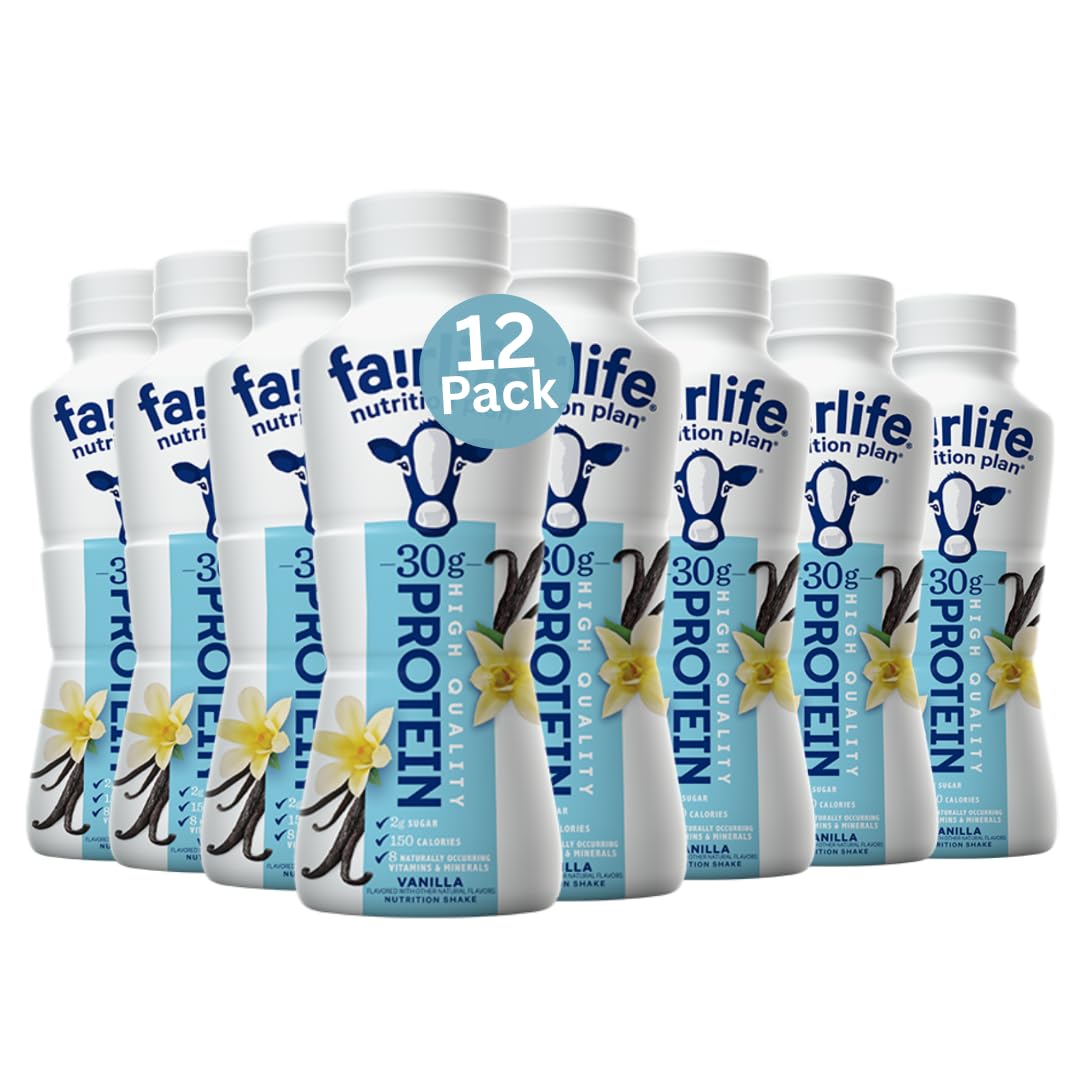 Vanilla High Protein Shake 12 Pack F10982