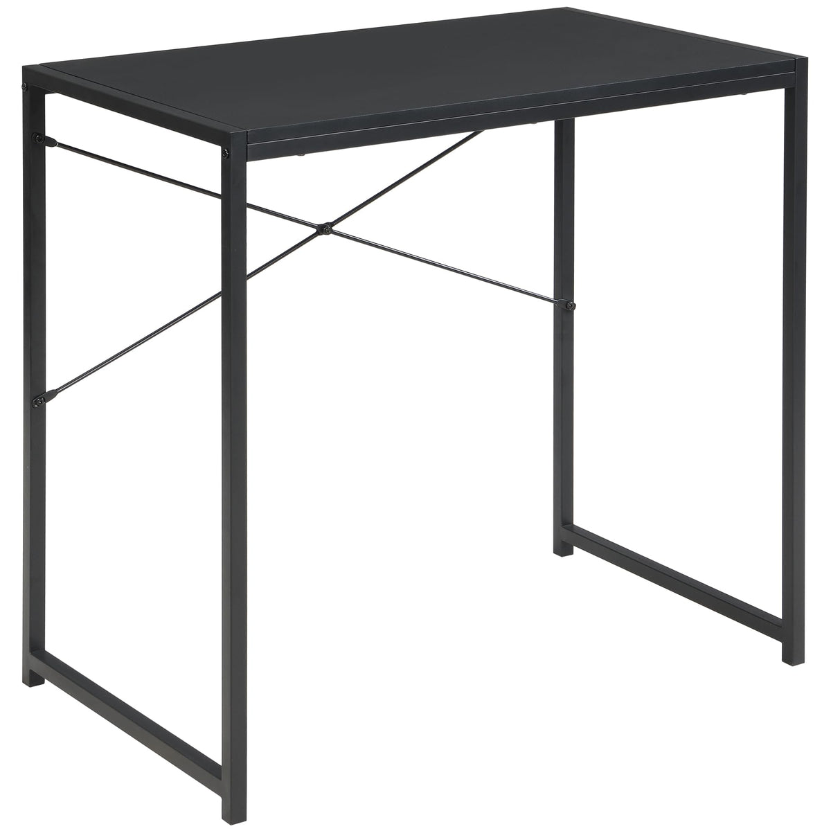 30 Inch Small Rectangular Computer Desk, Black L5915