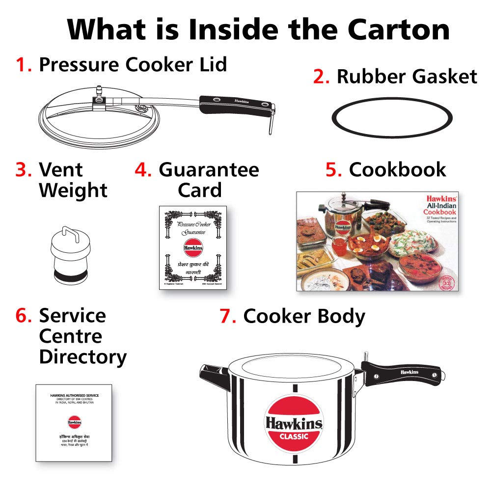 8 Litre Aluminium Pressure Cooker Z94750