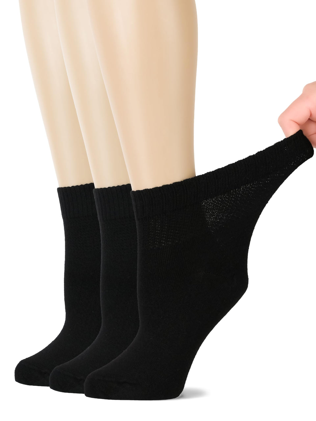 Loose Fit Bamboo Ankle Socks U5572