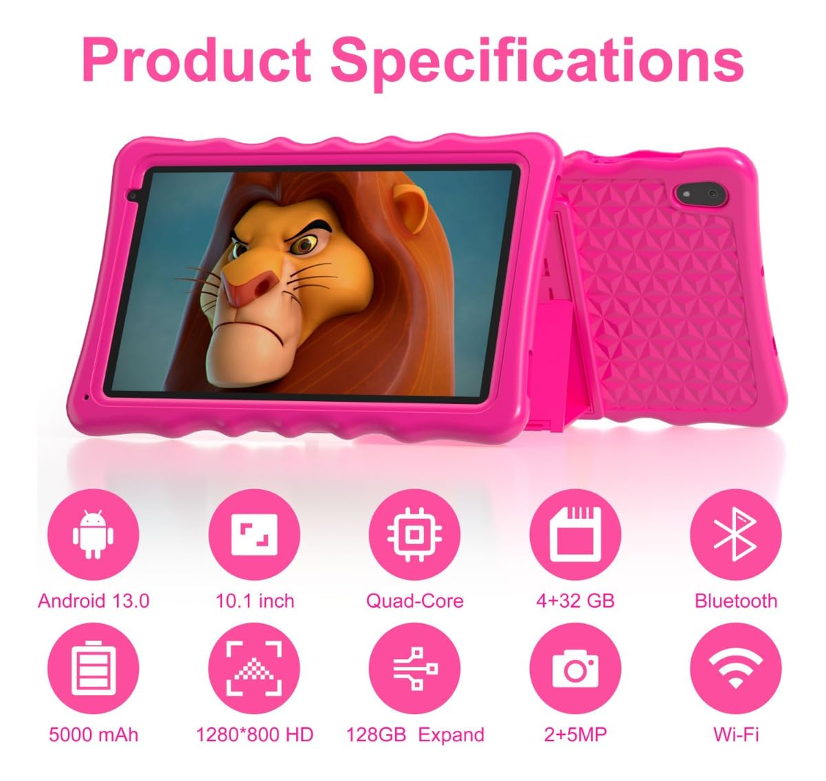 10 Inch Android Tablet with Protective Case C254