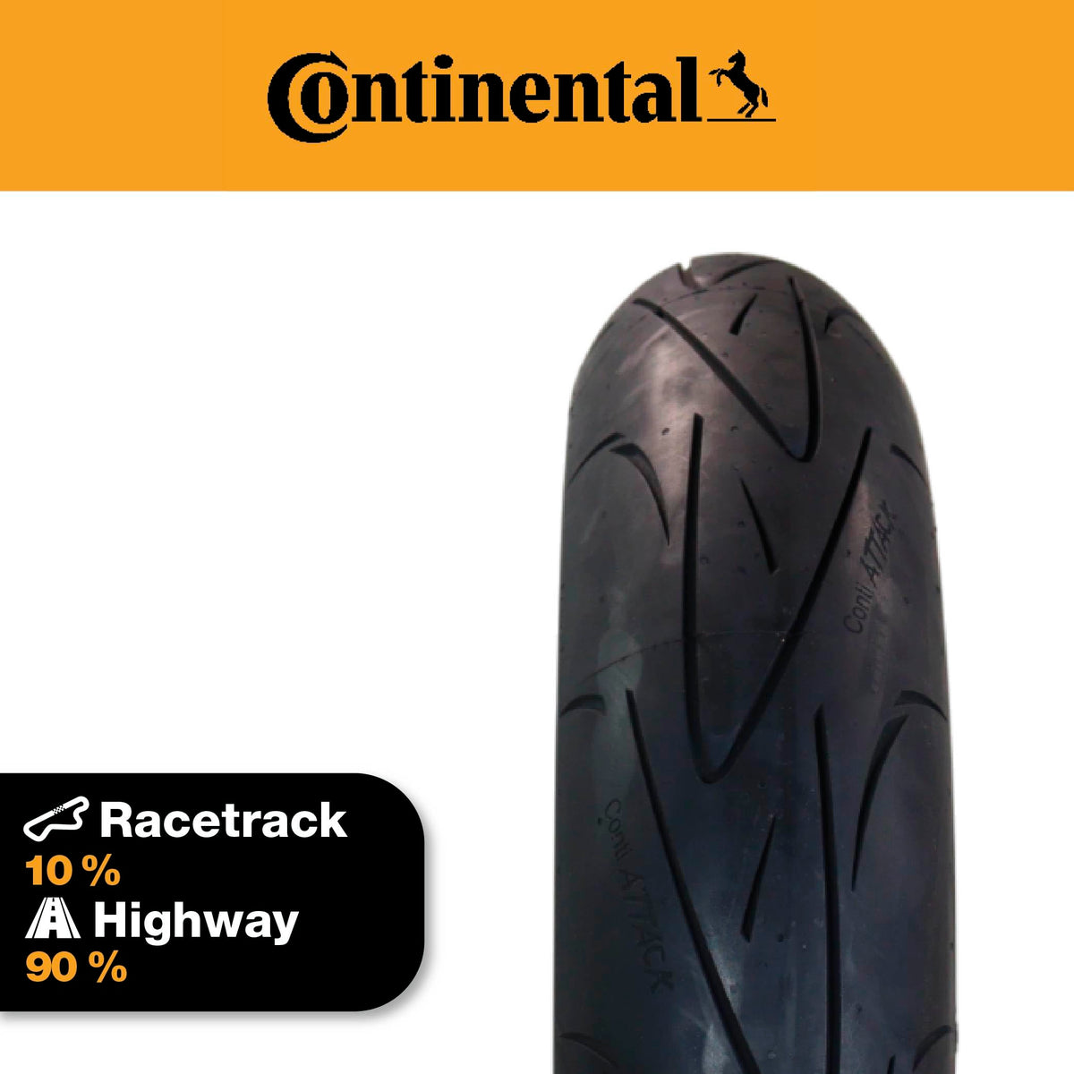 180/55ZR17 Sport Motorcycle Tire O2774