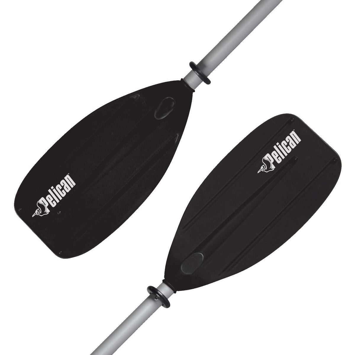 Kid Kayak Paddle 2 Piece Aluminum Polypropylene 72 in Black U275