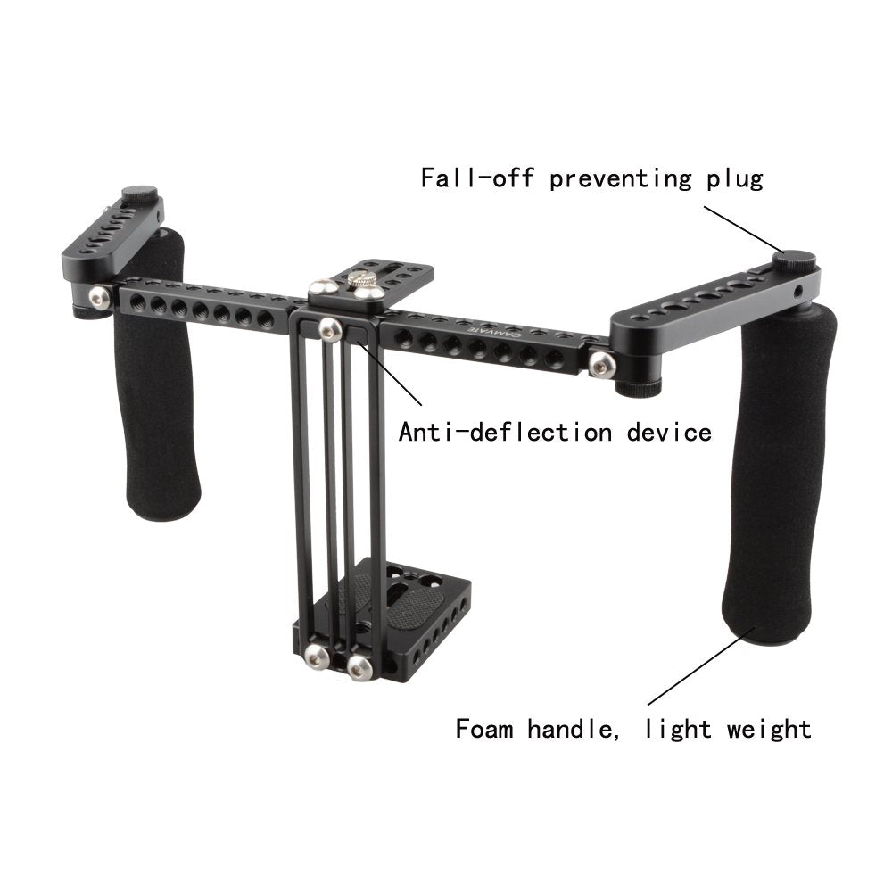 Monitor Cage with Adjustable Handles for 5 and 7 inch LCD Monitor Q589