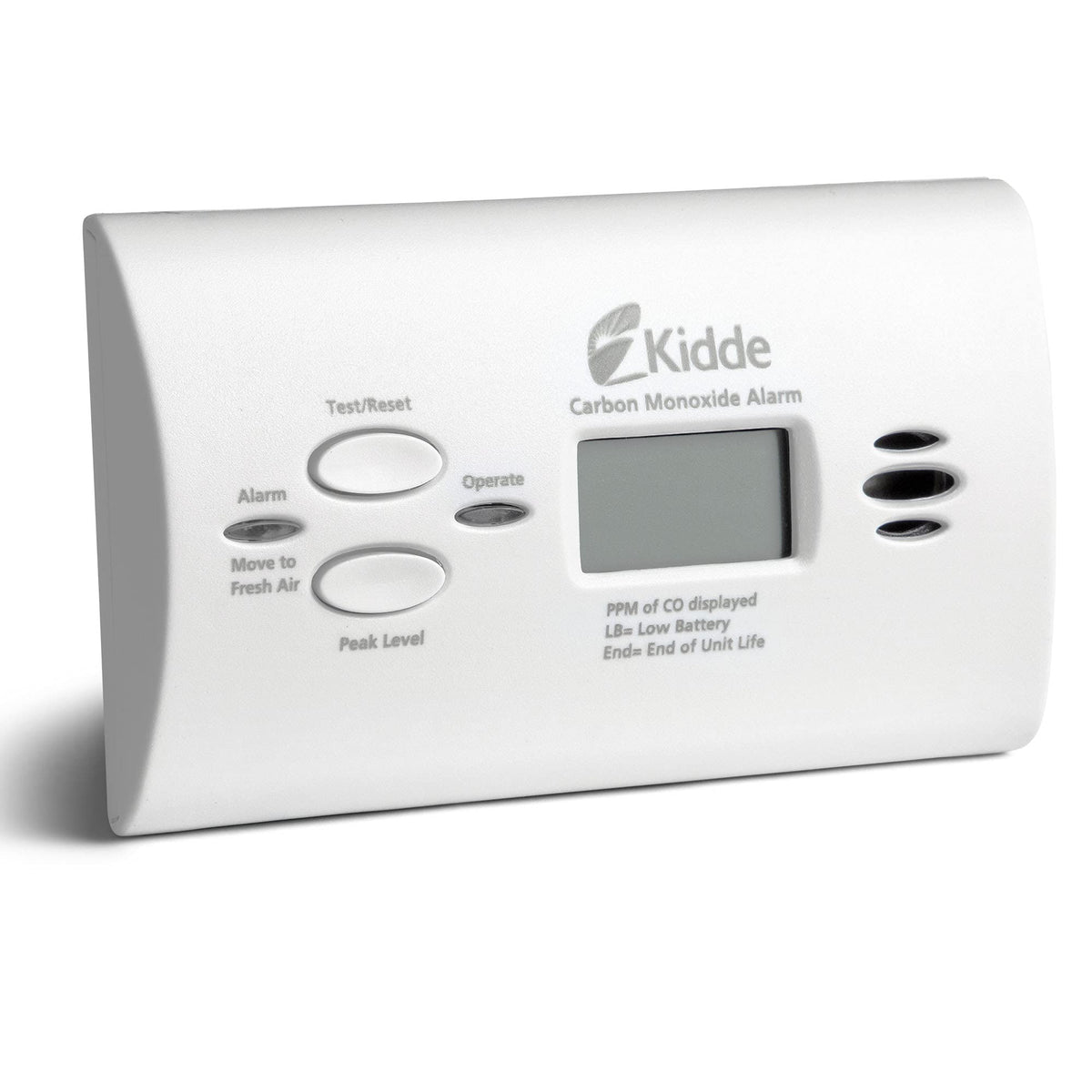 Carbon Monoxide Detector, AA Battery Powered CO Alarm R6204