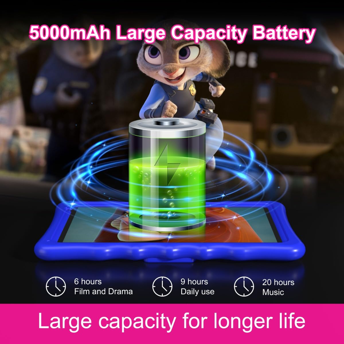 10 Inch Android Tablet with Protective Case C254