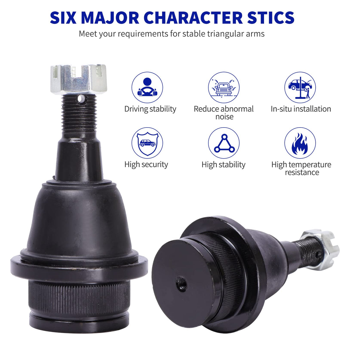 2pc Front Lower Ball Joints C727503