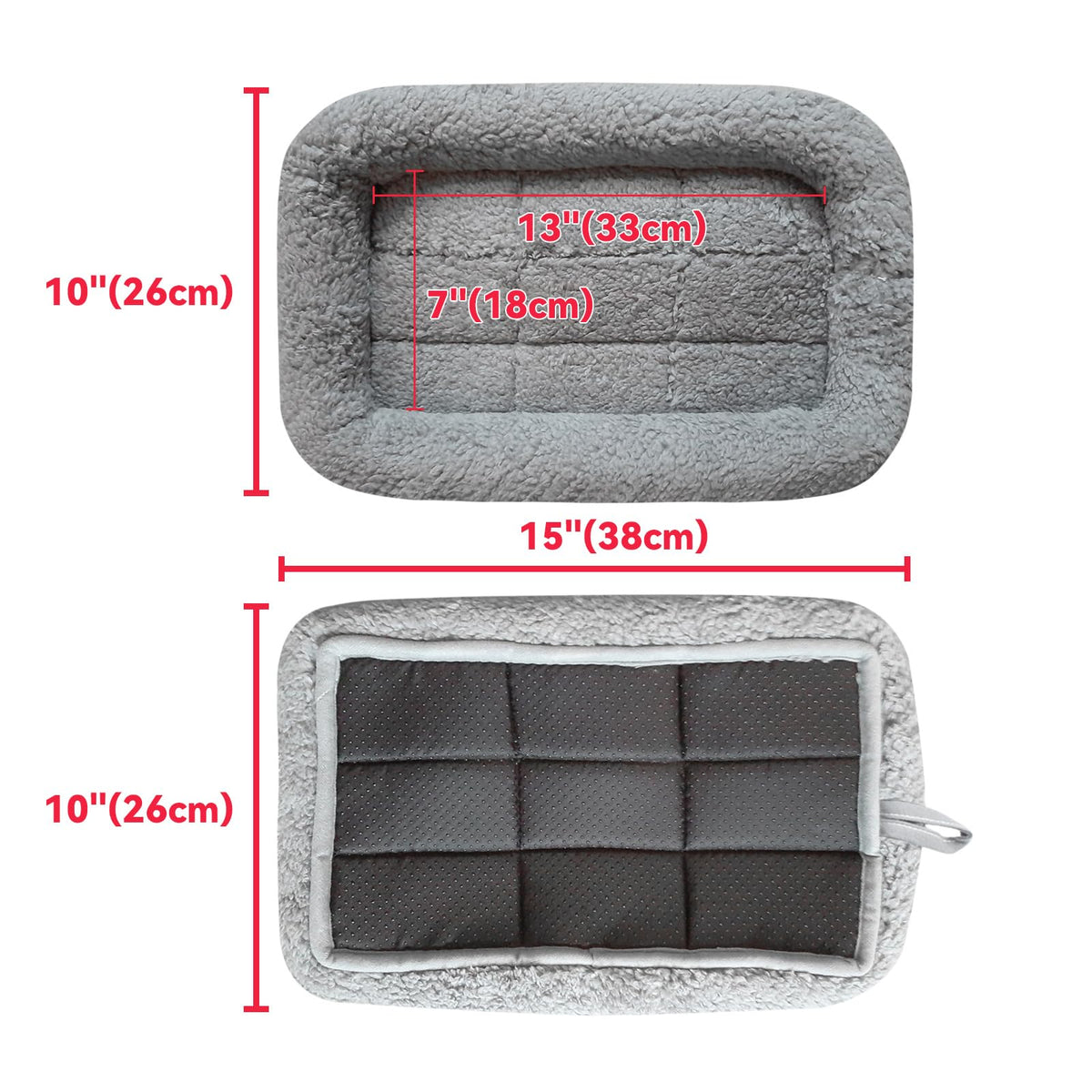 Cat Bed with Pillow, Anti Skid Bottom, Small T534599