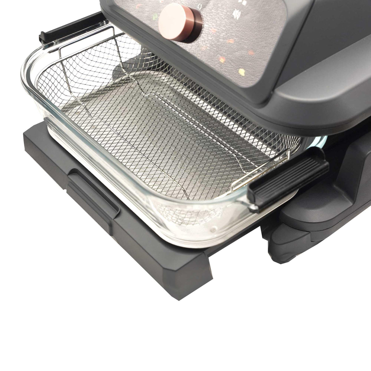 6-Quart Glass Air Fryer with Touch Screen & Drawer Q220115