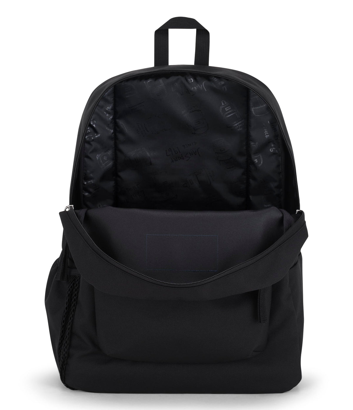 26L 12 inch Black Backpack B52321