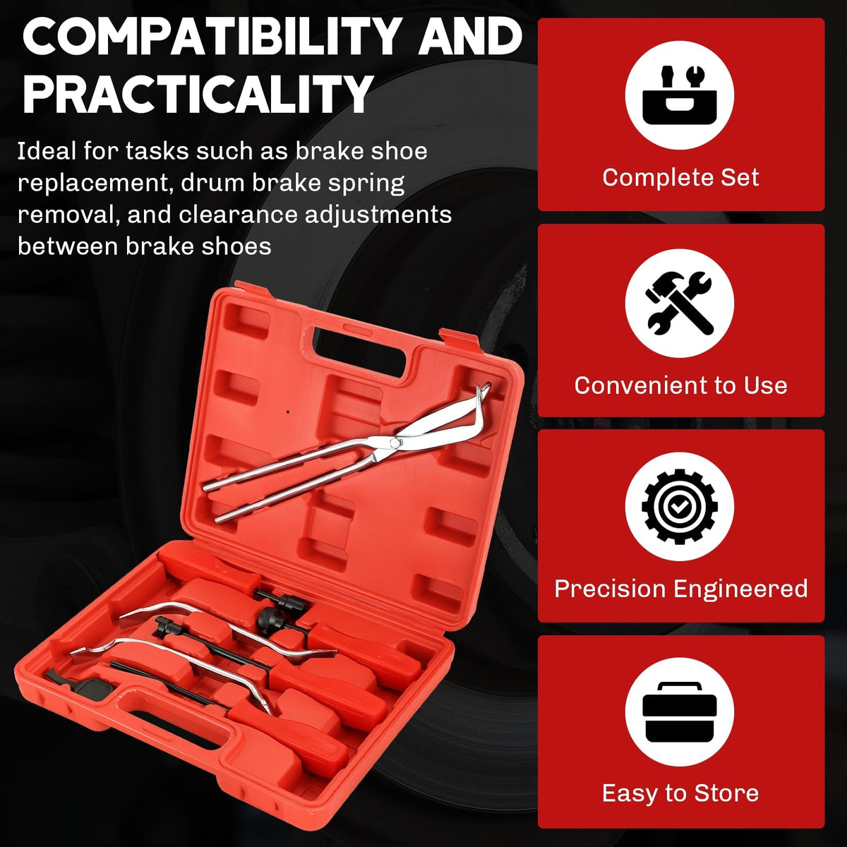 Drum Brake Tool Kit E386729
