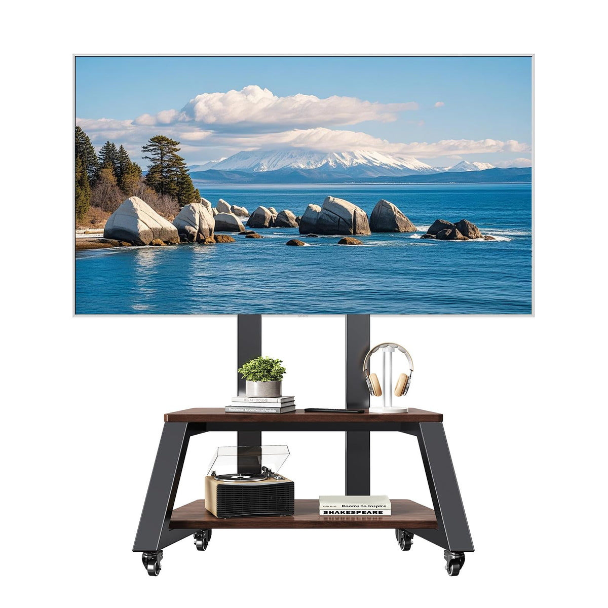 Rolling TV Cart with Wheels for 32-86 Inch TV R963872