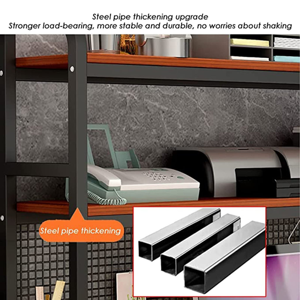 Adjustable Wood Metal Desktop Bookshelf C3145