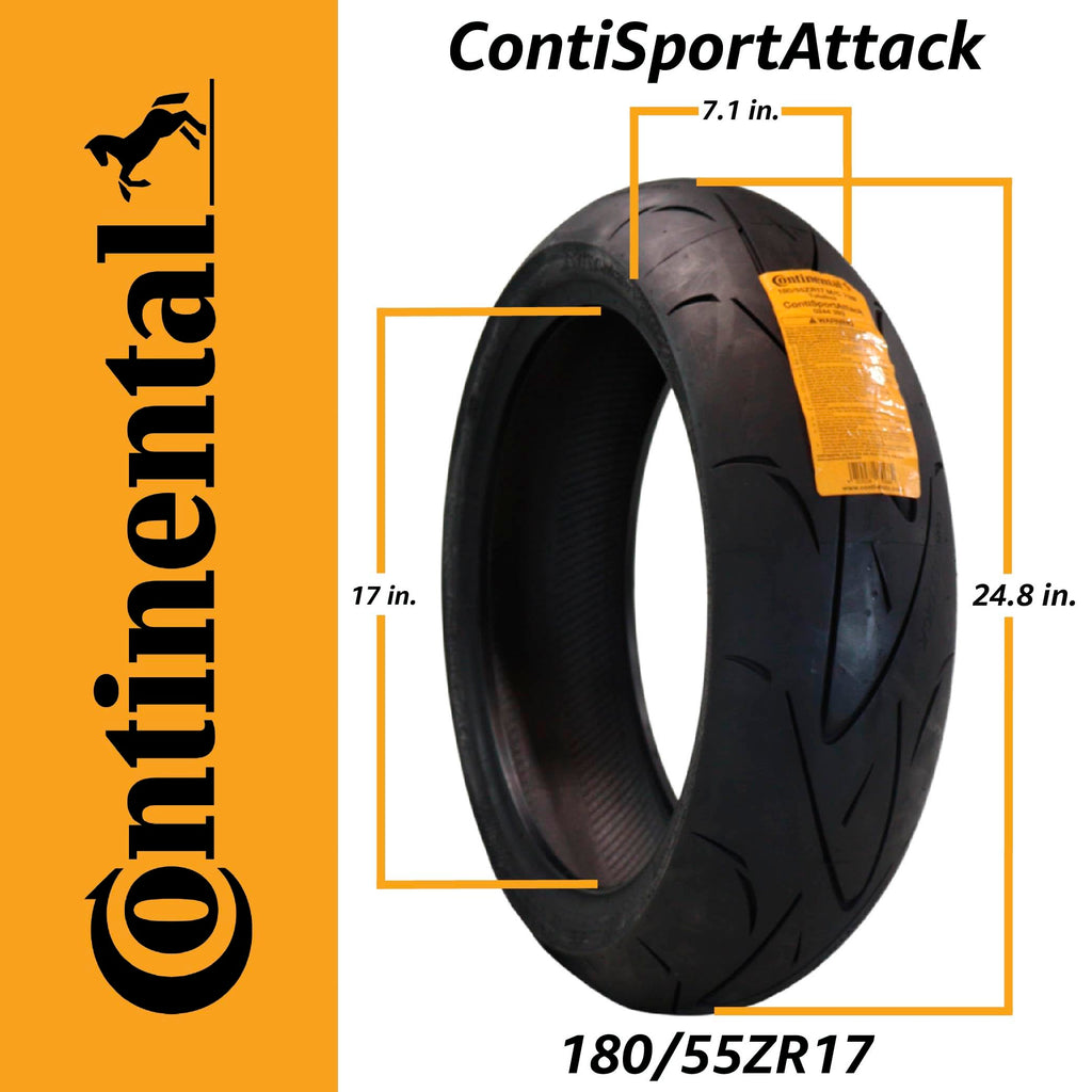 180/55ZR17 Sport Motorcycle Tire O2774