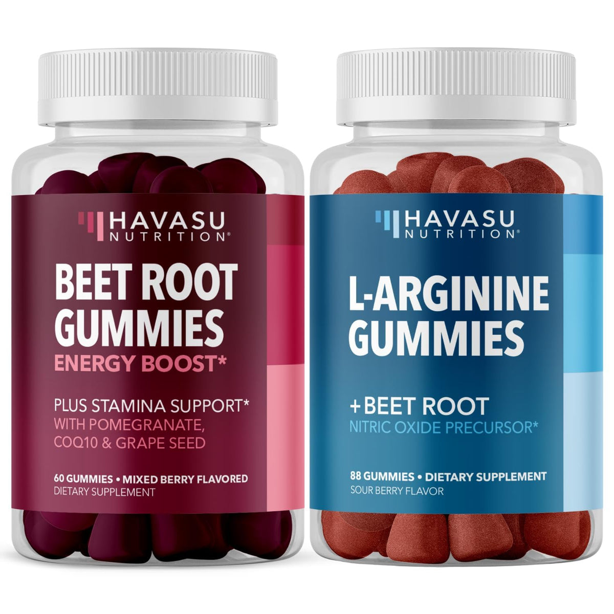 Beet Root Gummies + L-Arginine Gummies Bundle Q300221