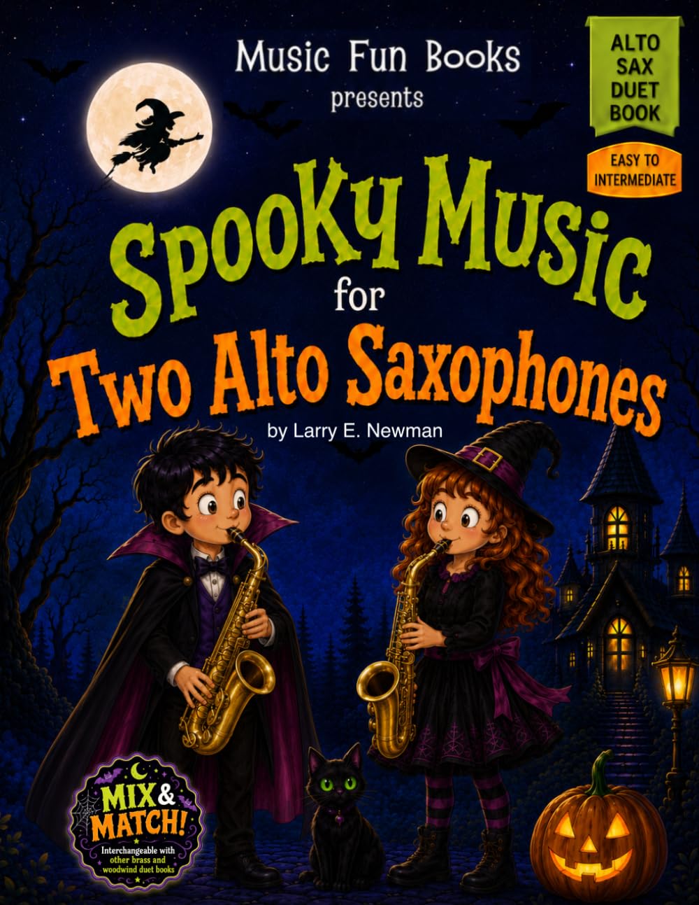 Easy Halloween Alto Saxophone Duets H20919