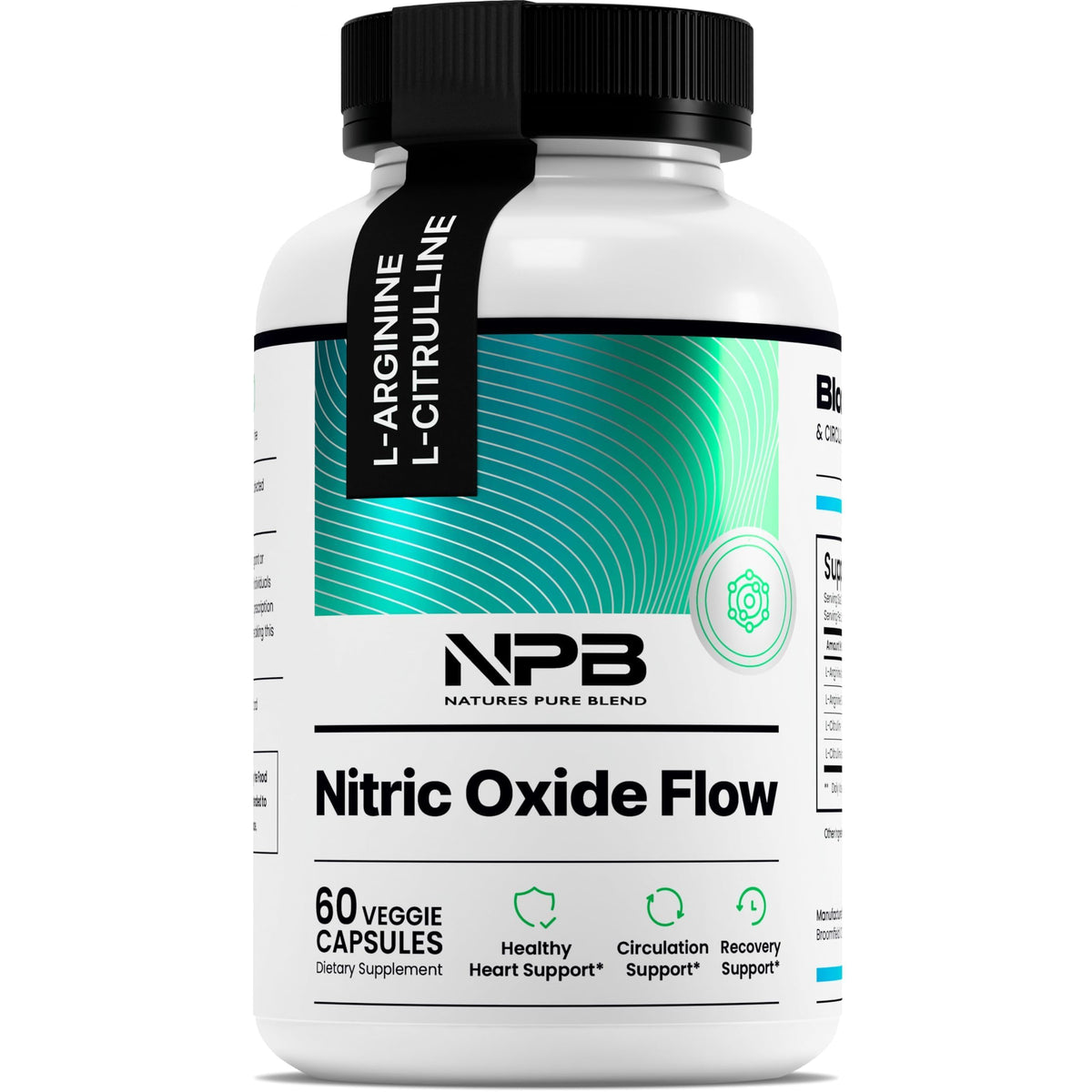 L-Arginine L-Citrulline 1500MG Nitric Oxide Supplements R27037
