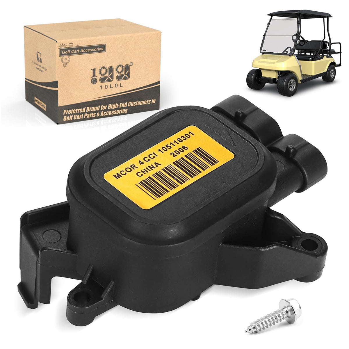 Throttle Potentiometer for Golf Cart A37582