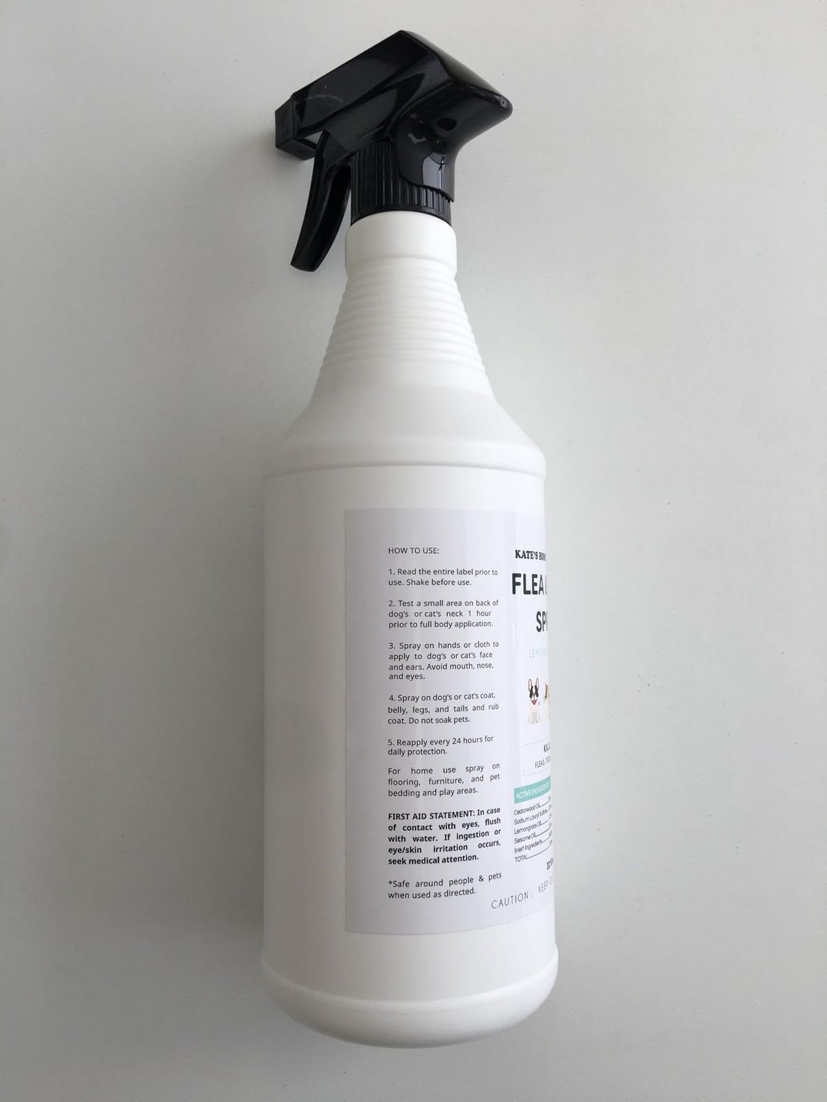 Flea and Tick Spray for Dogs & Cats 32oz Q918816