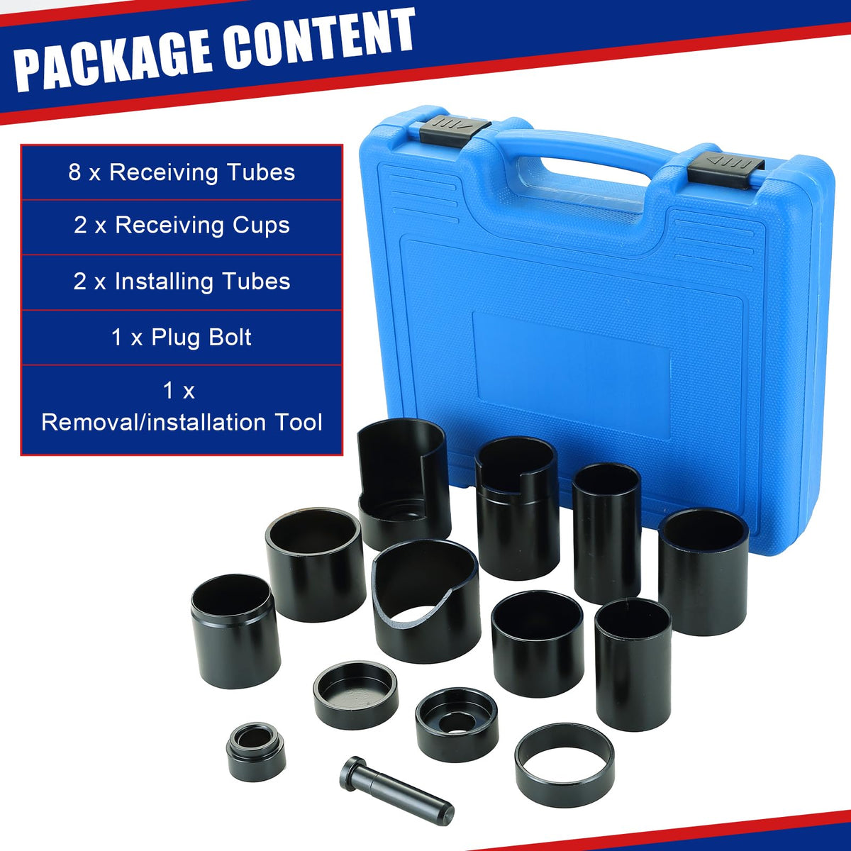 14 Piece Ball Joint Service Adapter Set B15675