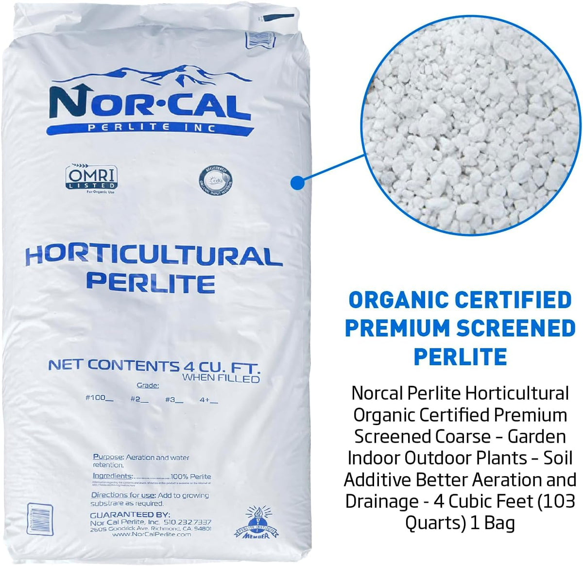 Perlite 4 Cubic Feet 1 Bag B386168