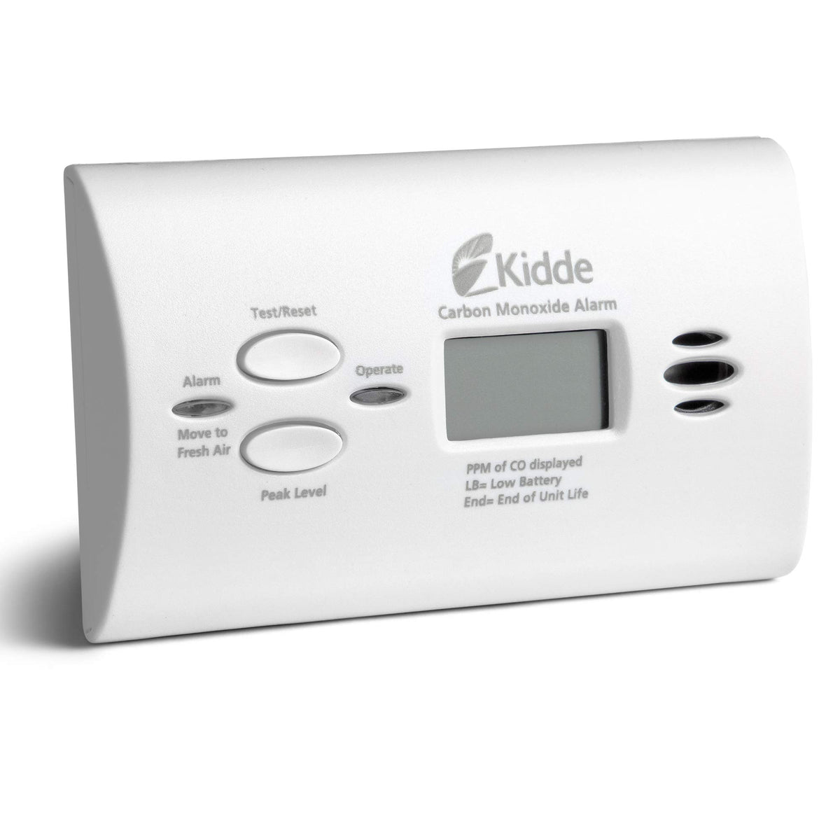 Carbon Monoxide Detector, AA Battery Powered CO Alarm R6204