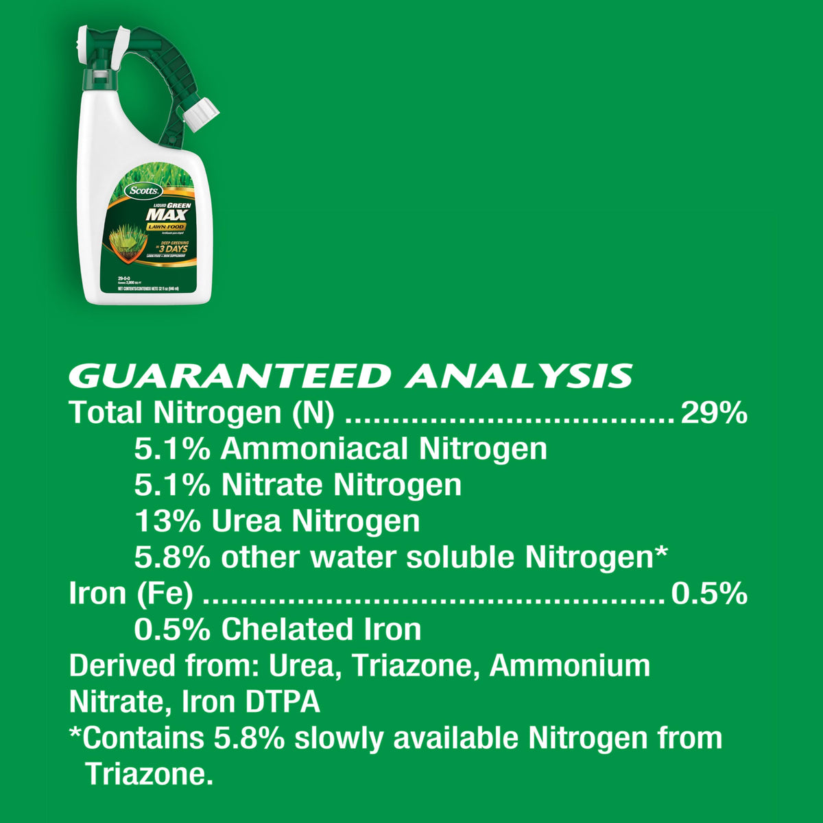 Liquid Lawn Food 32 oz W32081