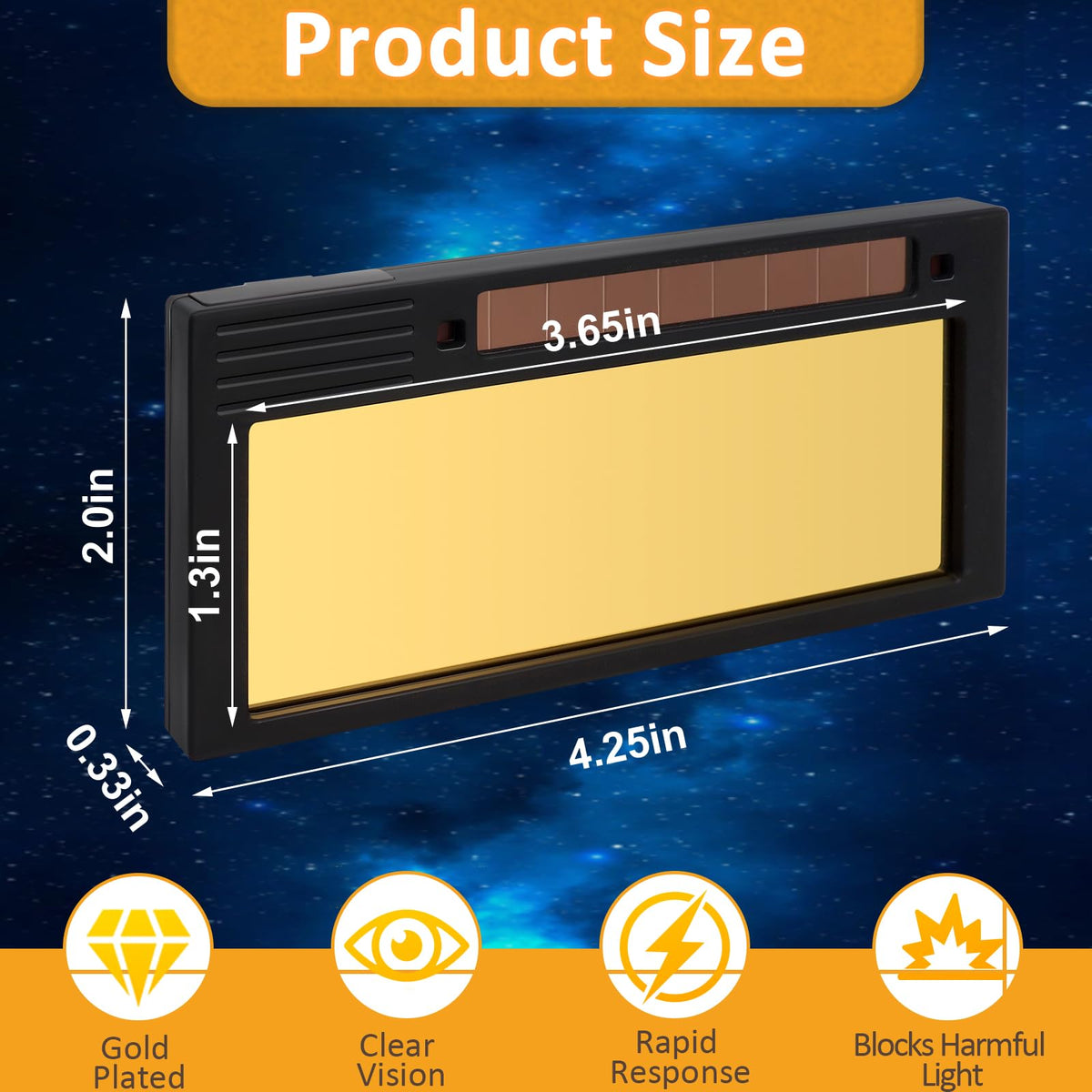 Auto Darkening Welding Lens Shade 5-13 E697487
