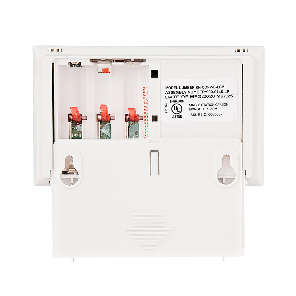 Carbon Monoxide Detector, AA Battery Powered CO Alarm R6204