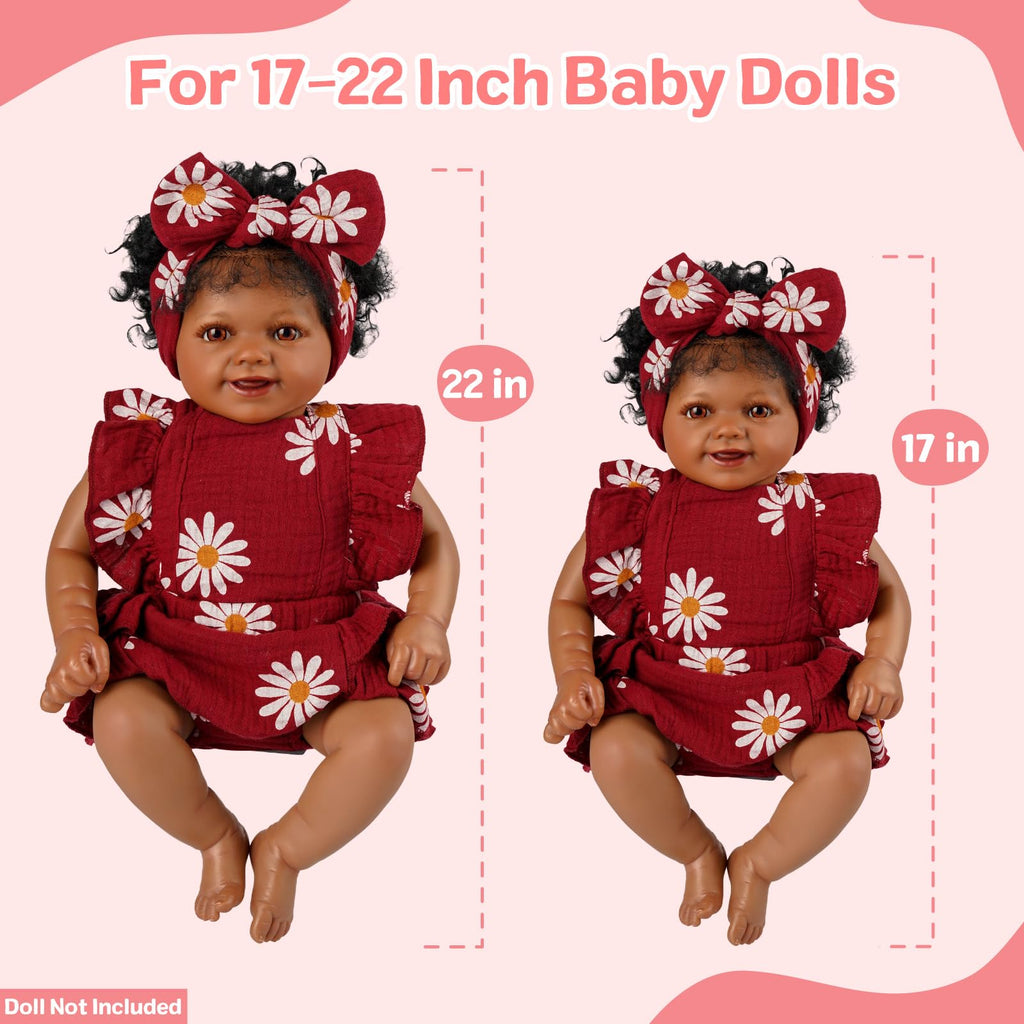 Reborn Baby Doll Clothes Set for 17-22 Inch Baby Dolls B364176