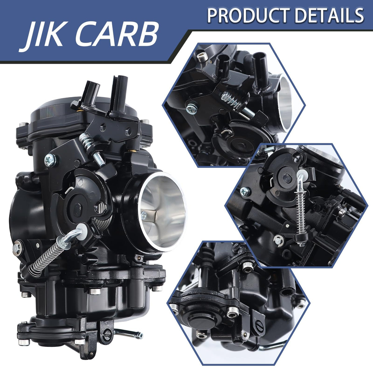 Black CV40 Carburetor U808