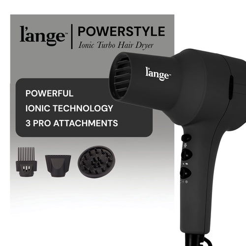 1875 Watt Ionic Hair Dryer with Diffuser & Concentrator, Black P2156