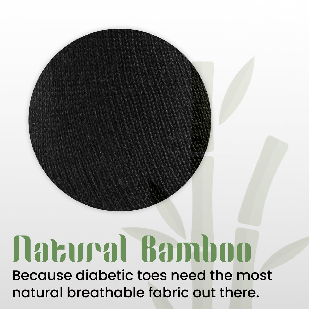 Diabetic Seamless Soft Crew Socks Bamboo Viscose P875056