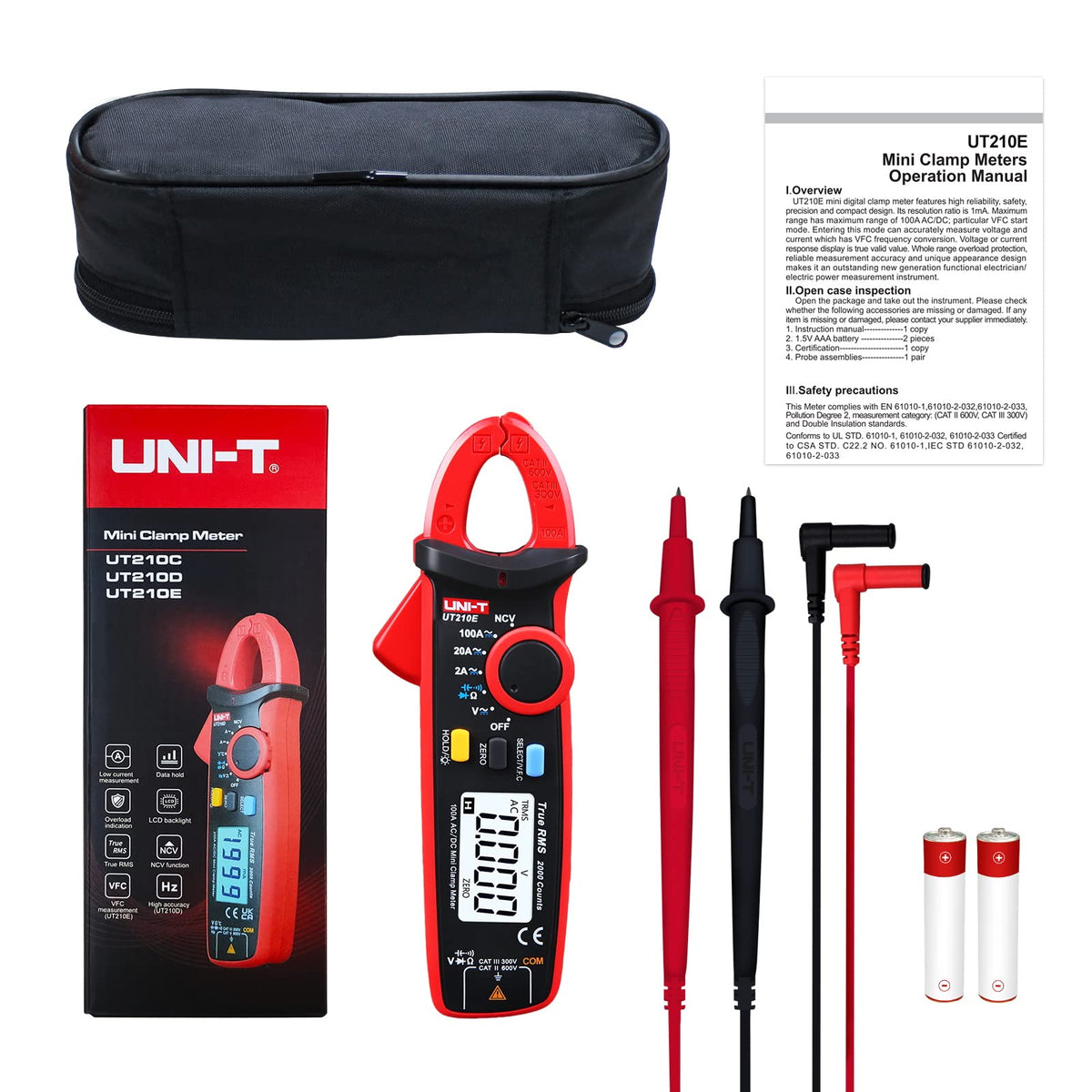 Digital Clamp Meter Multimeter L259736