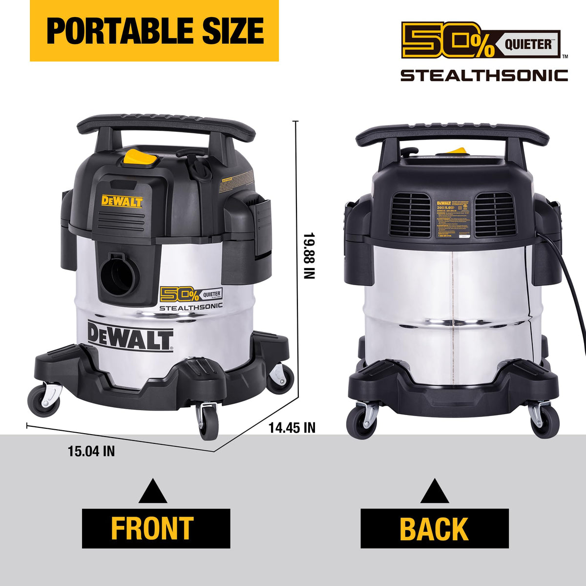 5 Gal Wet and Dry Shop Vacuum W7303